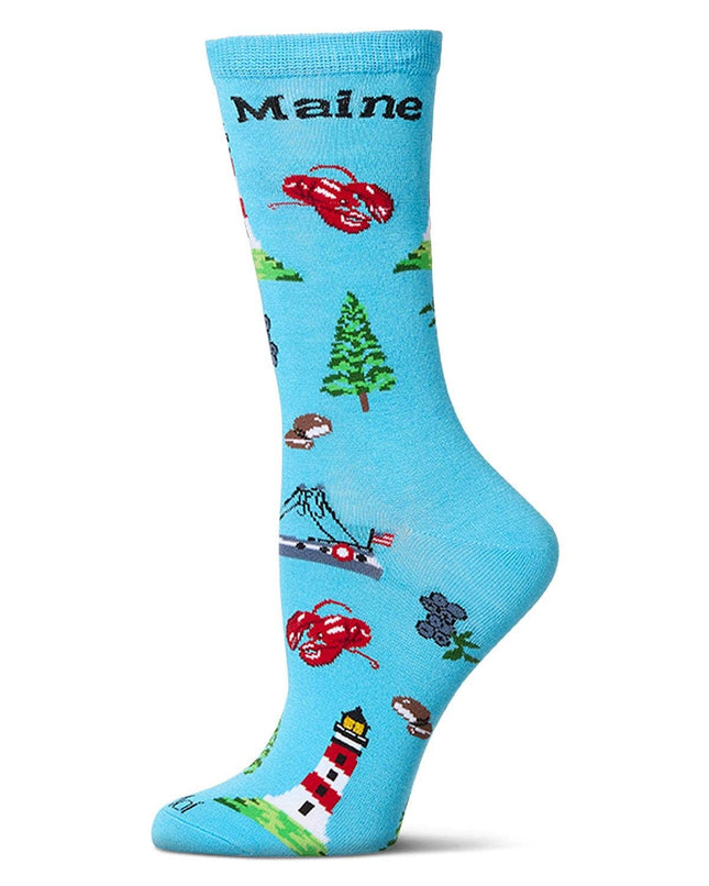 Maine Bamboo Crew Socks 9-11