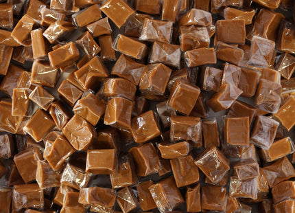 Vanilla Caramel Squares Wrapped - 4oz