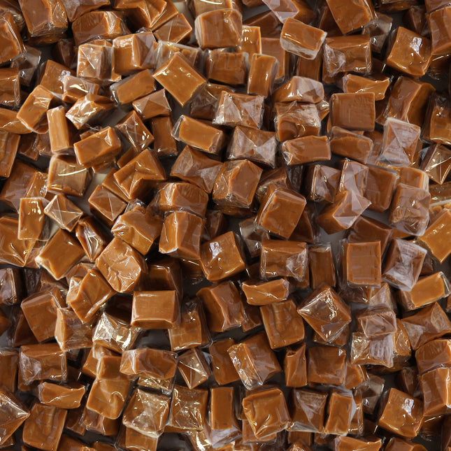Vanilla Caramel Squares Wrapped - 4oz