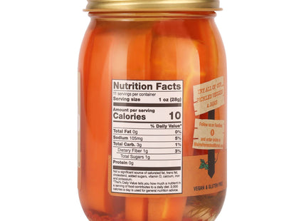 Maine Homestead Hot Dill Pickled Carrots