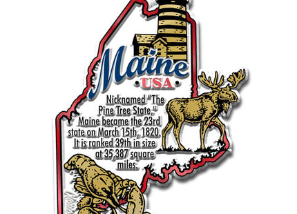 Maine Information State Magnet by Classic Magnets, IMM-119