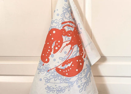 Maine Lobster Tea Towel | Nantucket Red