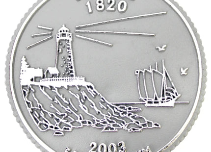 Maine State Quarter Magnet by Classic Magnets, QTR-119