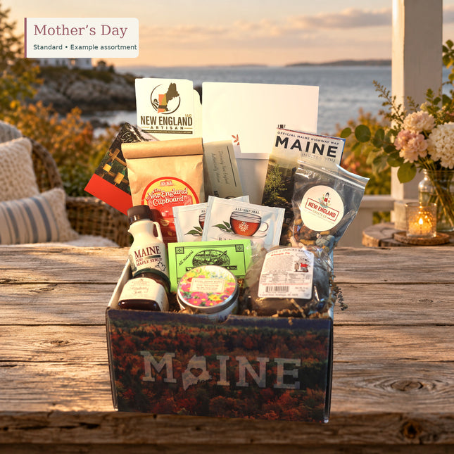 Mothers Day Standard — photographed example assortment with holiday label; contents may vary.